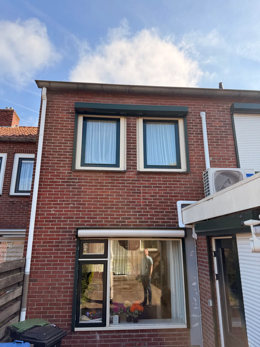 De oorspronkelijke achterzijde