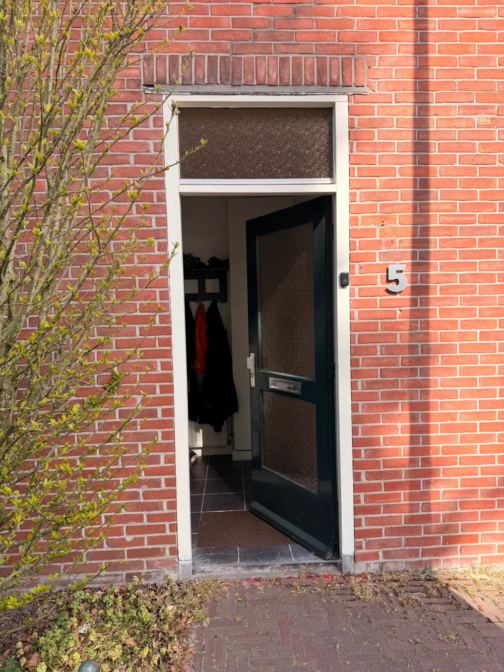 Oude voordeur in Nijverdal